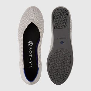 Rothy’s Flats in color Flax Birdseye